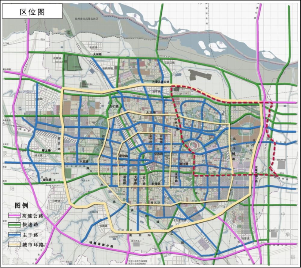郑州大规模控规出炉,涉郑东新区/金水区/二七区/中原区/航空港区