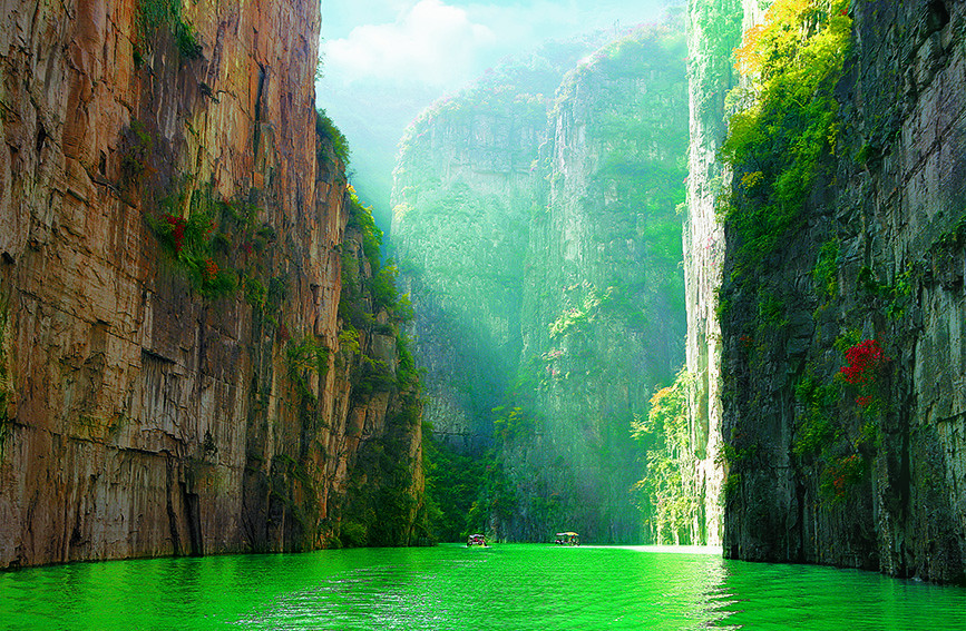 太行风姿尽在长治八泉峡