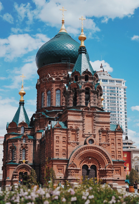 坐落于哈尔滨的教堂由俄国建筑师操刀设计门票却只收15元