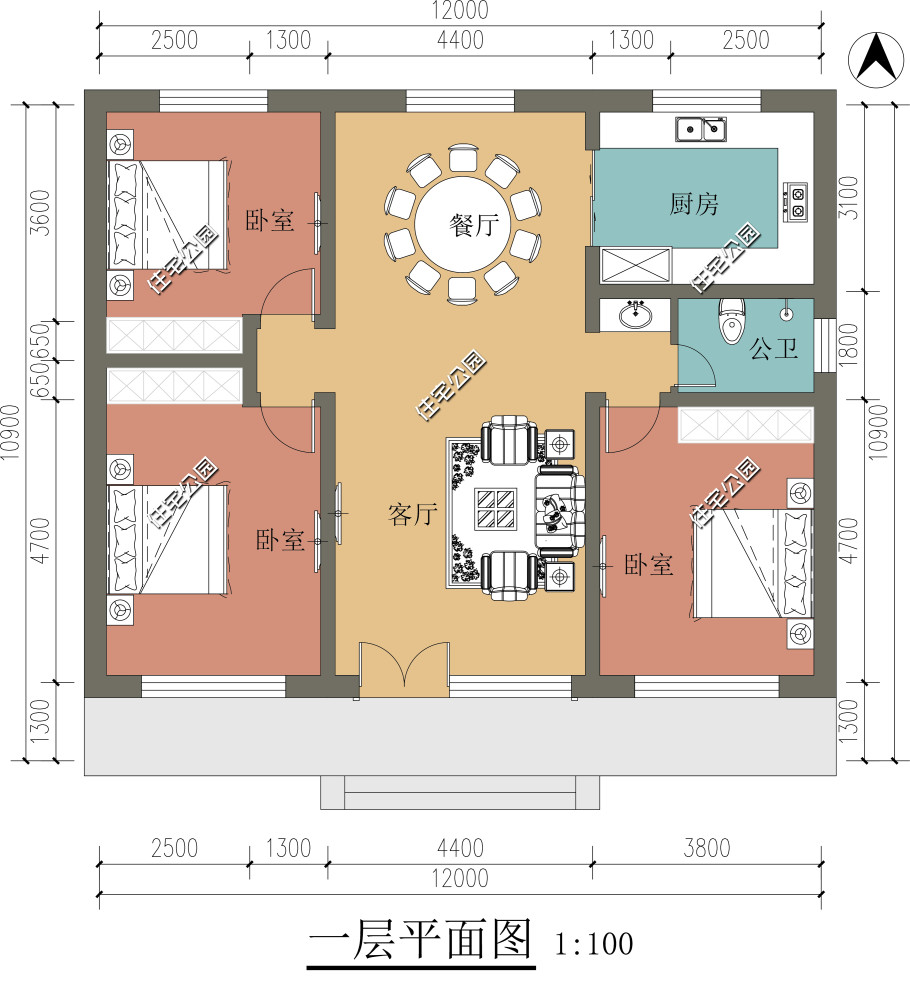 20万预算,能在农村建什么样的房子?8套图纸看看你喜欢