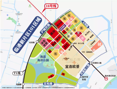 收藏:临港新片区101,103,105区域规划汇总!