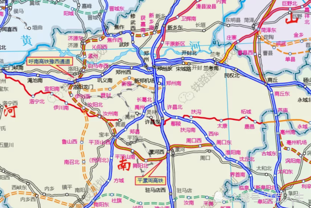平漯周高铁预计2022年3月开工将连接郑万京广郑阜高铁