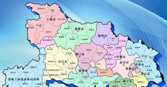 湖北省一个县人口约100万地处三省交界处