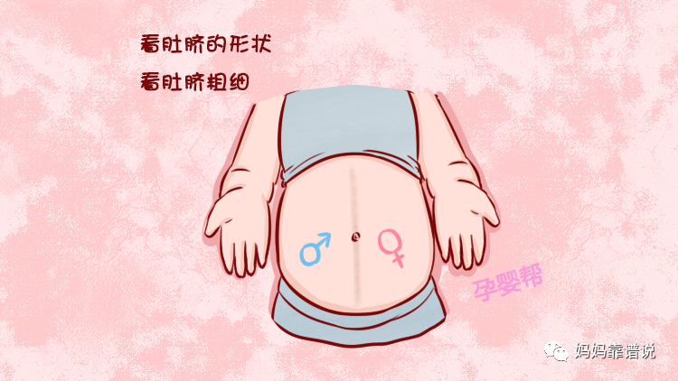 看肚脐的形状老说法看肚子的形状看生男生女,怀孕以后看孕妈妈的肚脐