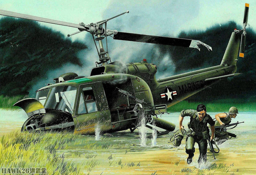55年前 uh-1"易洛魁"直升机首次参战 参战和损失数量创造纪录