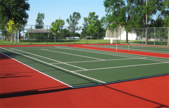塑胶网球场尺寸标准是怎样的,原来基本上是这样的