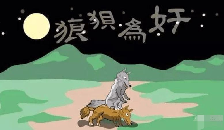狼狈中的狈究竟是种什么动物为什么从来没有见到过