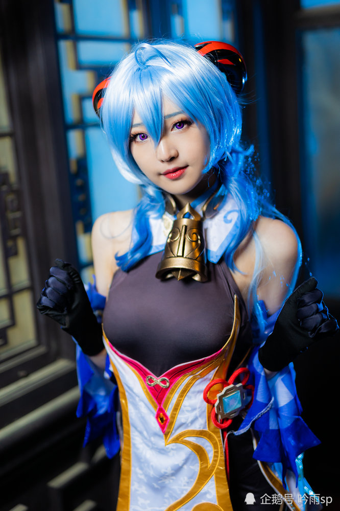 原神-甘雨cosplay,优雅娴静