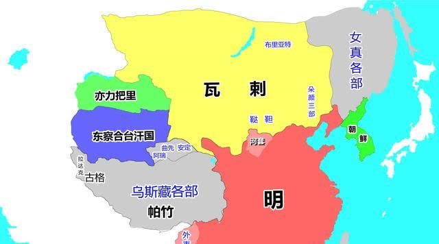 从地图看明朝疆域变迁:抛开地图开疆,200多年的分裂清晰可见