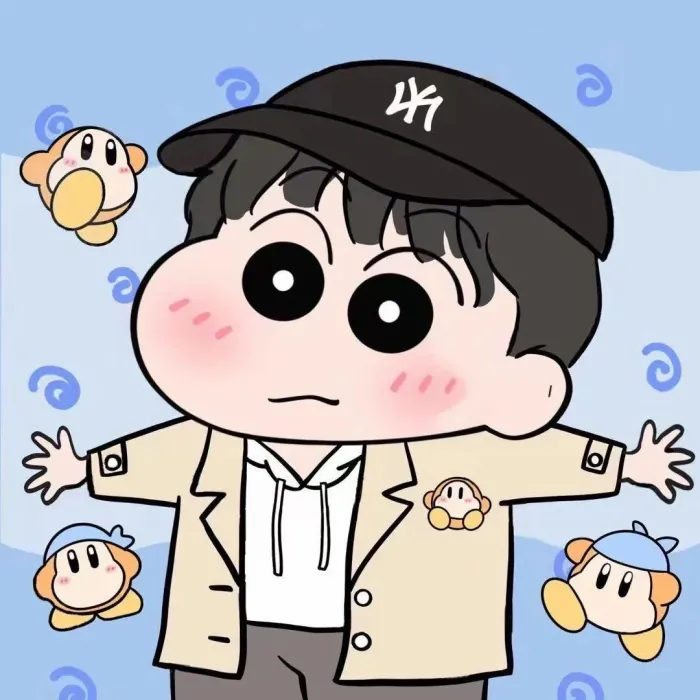 蜡笔小新情侣头像