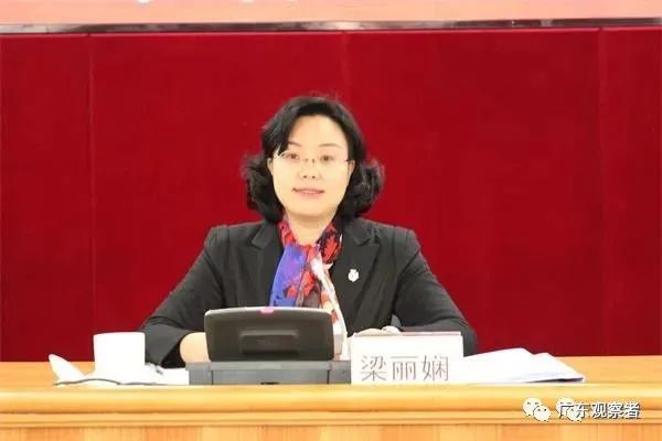 调任云浮之前,梁丽娴曾长期在中山任职,担任中山市委常委,统战部部长