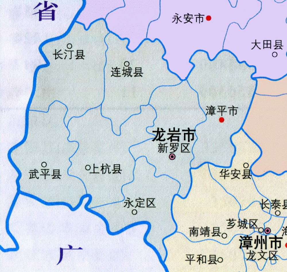 龙岩7区县人口一览:新罗区84.17万,连城县25.05万