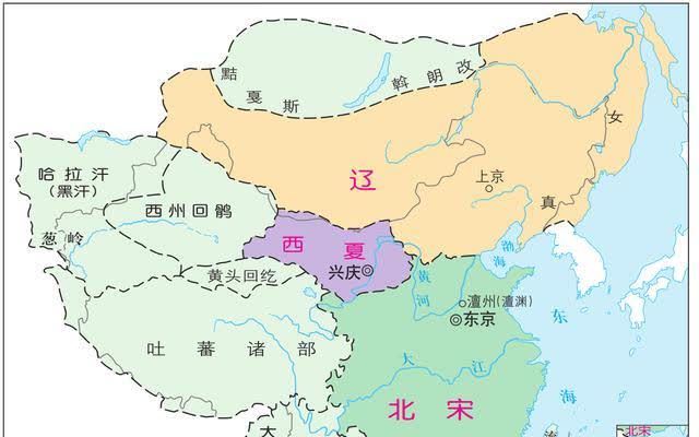 从地图看唐朝疆域的变化前期打垮了无数大国后期熬垮两个强国