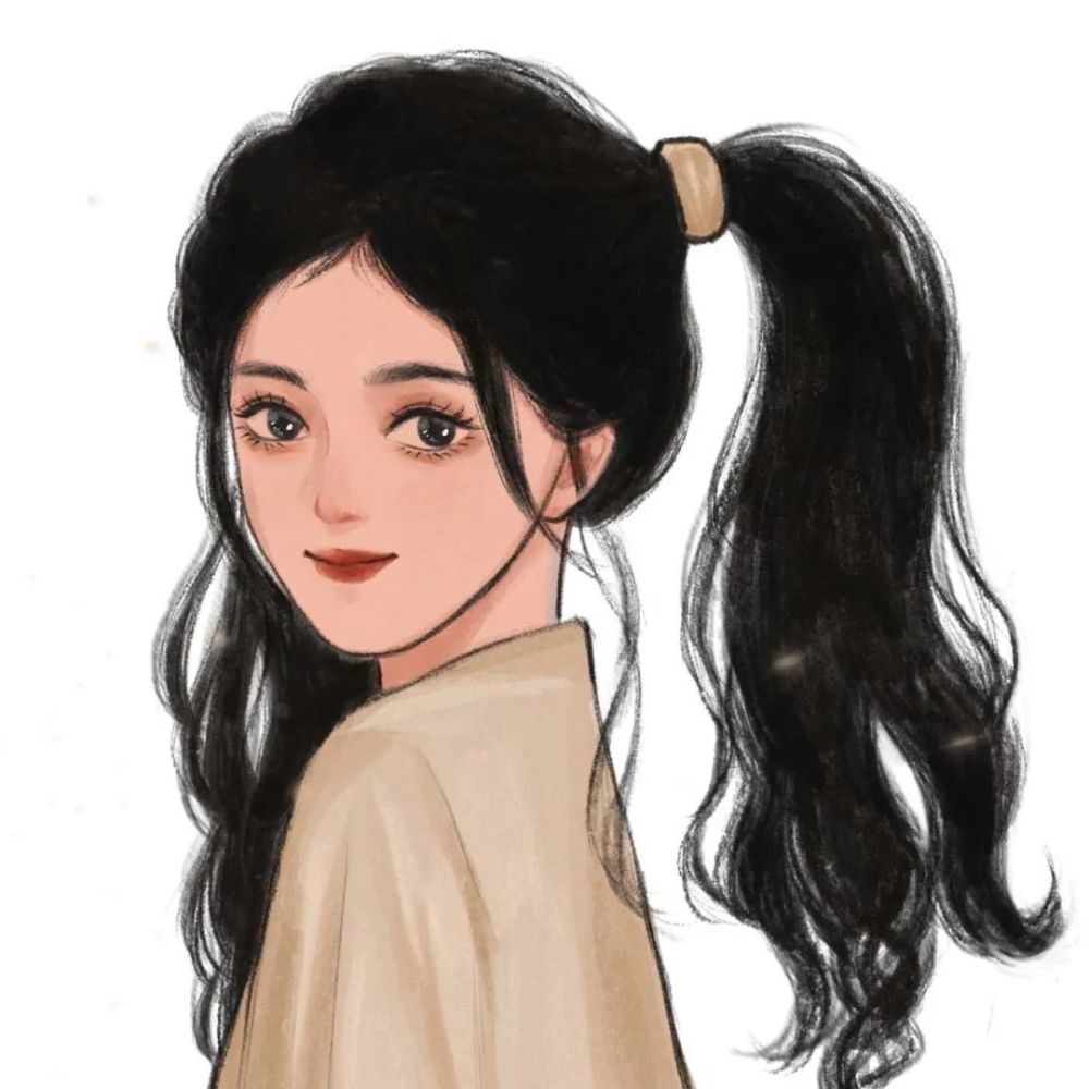 头像|手绘赵露思头像 女生闺蜜头像 日常头像