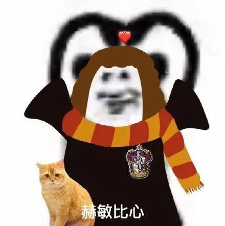 哈利波特沙雕表情包咒语和比心
