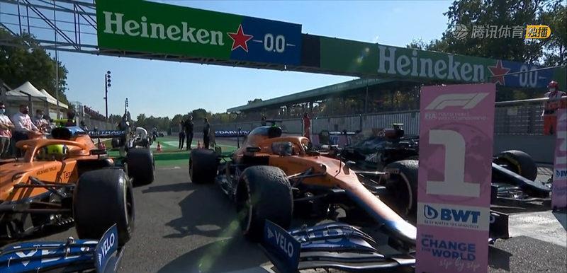 f1蒙扎站回顾!维斯塔潘汉密尔顿撞车退赛,迈凯伦包揽冠亚军!