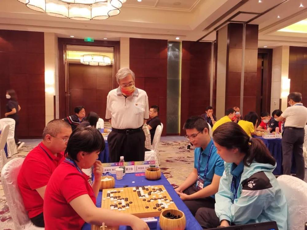 全运会围棋比赛开枰,宁波汪雨博上阵