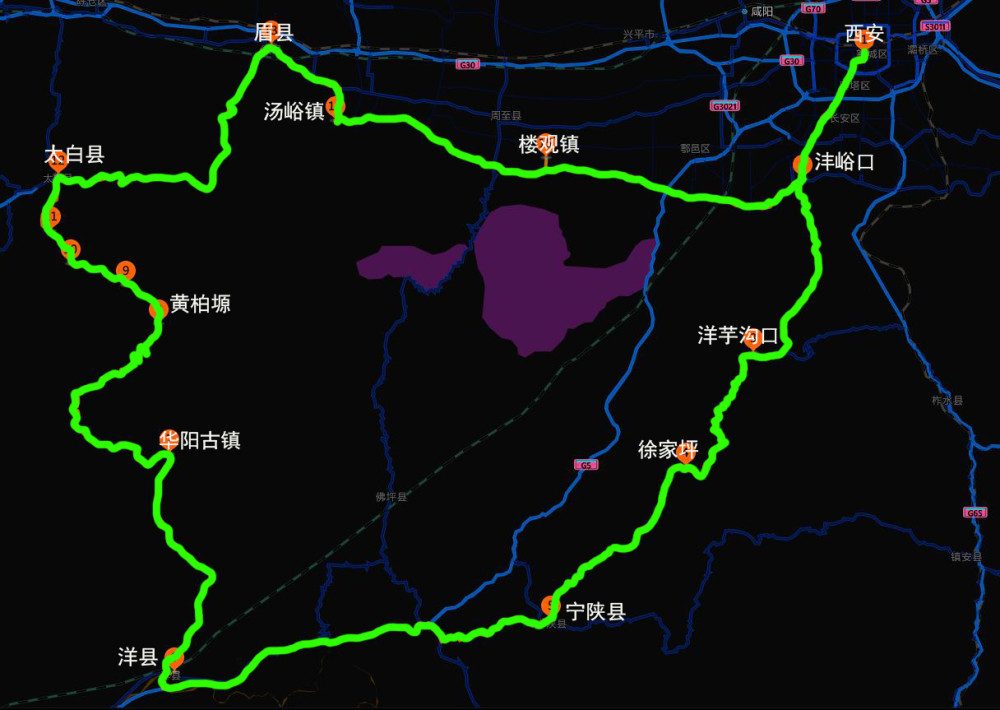 国庆假期想去秦岭游,5条秦岭自驾游环线,总有一条适合