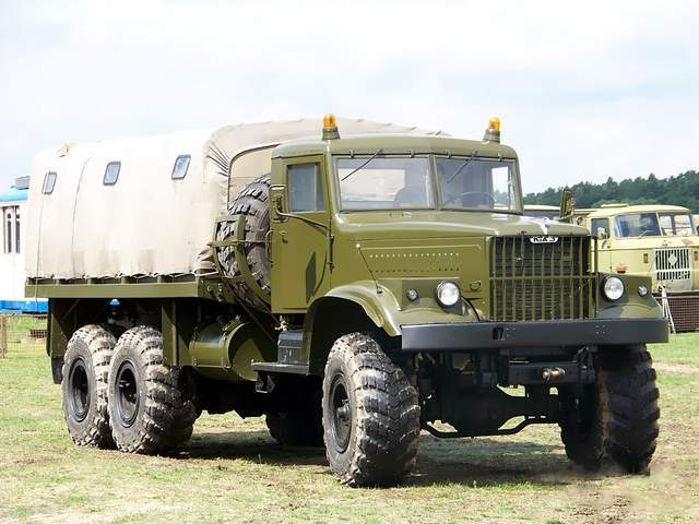 1,kraz-255b多功能军用卡车(俄罗斯)卡车