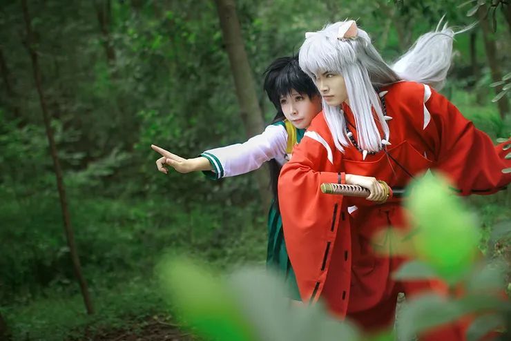 cosplay!犬夜叉-日暮戈薇@纯白 中国小姐姐帅气出境