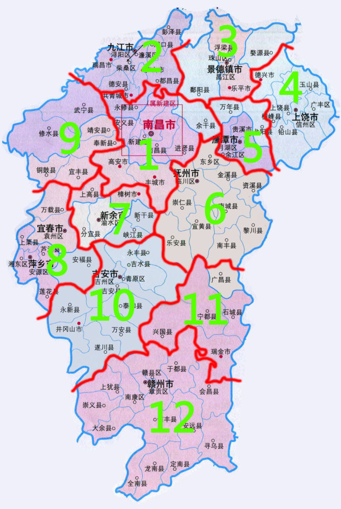 江西行政区划大调整真相来了
