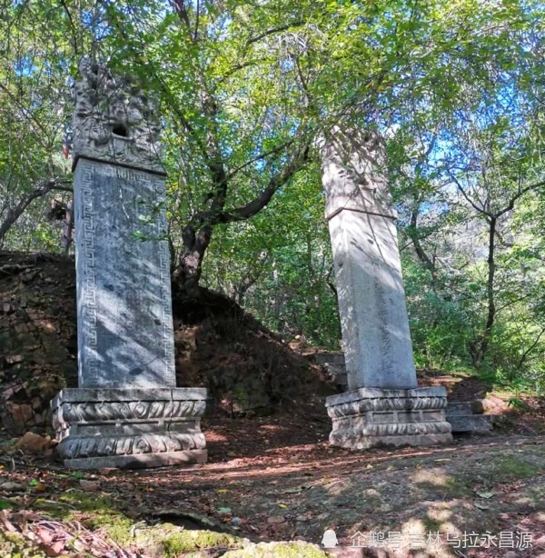 民国时期"吉林八景"之一"德碑夕照",是现在的北山碑林