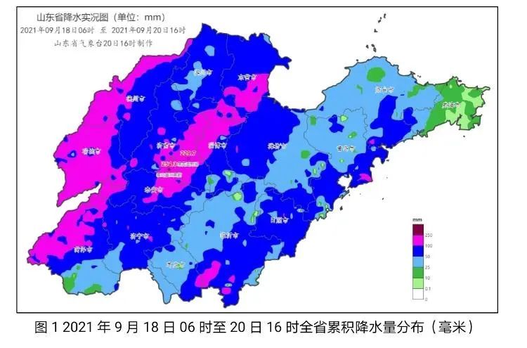 山东本轮降雨基本结束 聊城,德州,泰安平均降雨量破百