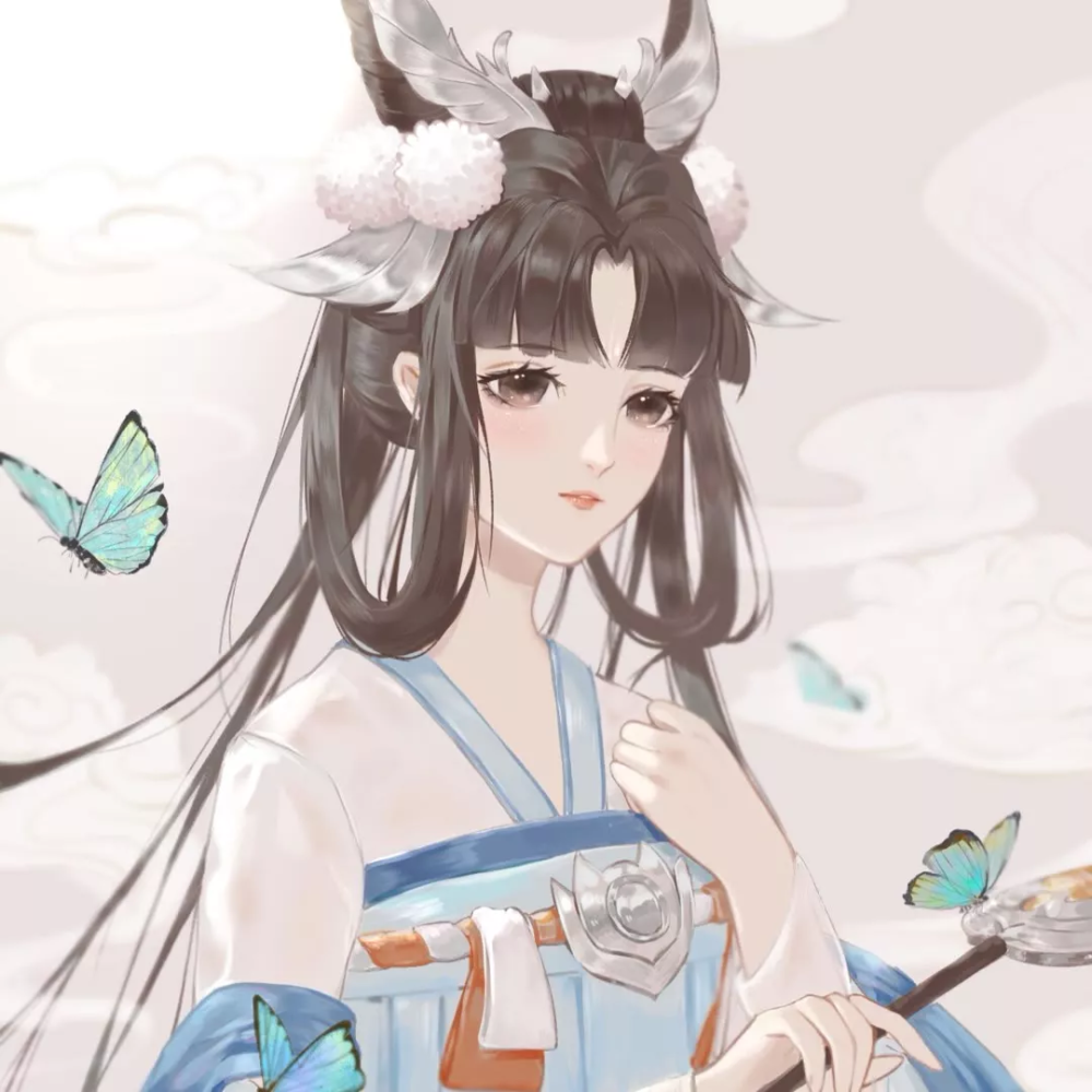 "中秋节可用的仙女儿头像"