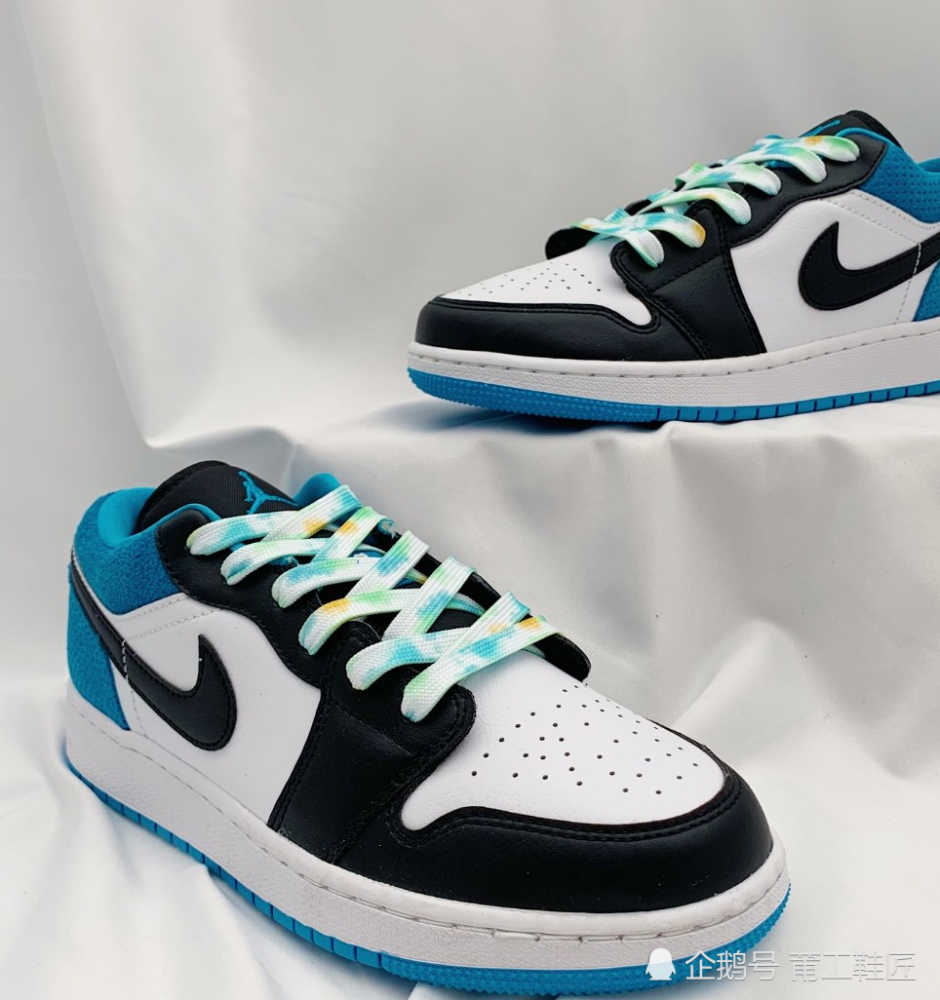 air jordan low"laser blue"激光蓝配色,先声明本次开箱的是"国产