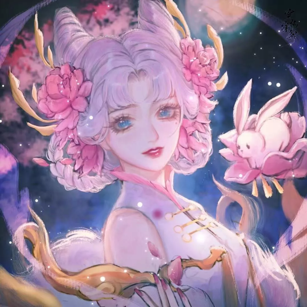 "中秋节可用的仙女儿头像"
