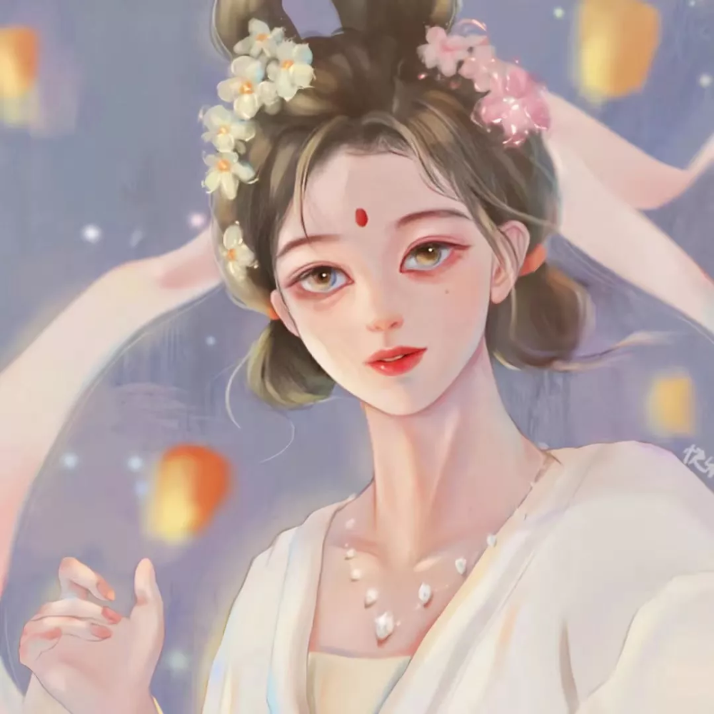 "中秋节可用的仙女儿头像"