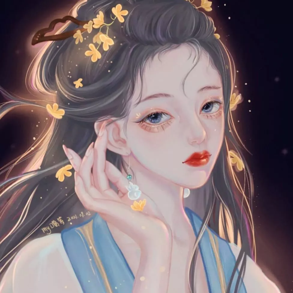 "中秋节可用的仙女儿头像"