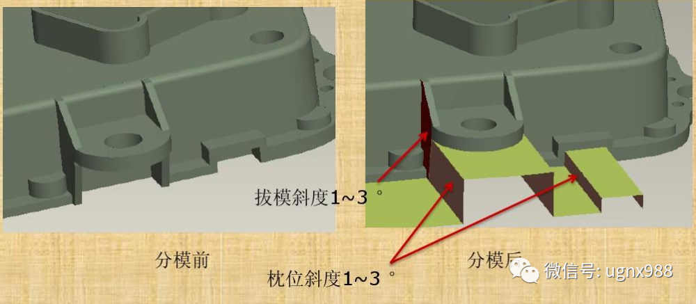 拔模角遵守7个原则2个检查方法