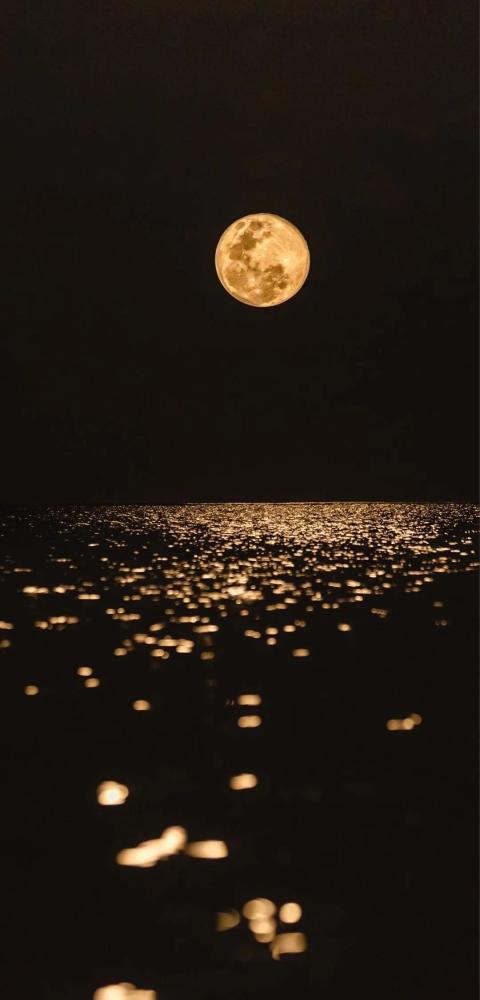 微信状态背景图,绝美的中秋月亮壁纸!