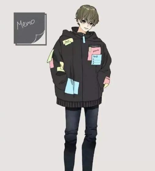 日常文具拟人化,笔记本是文艺少女,钢笔摇身一变成英俊少年