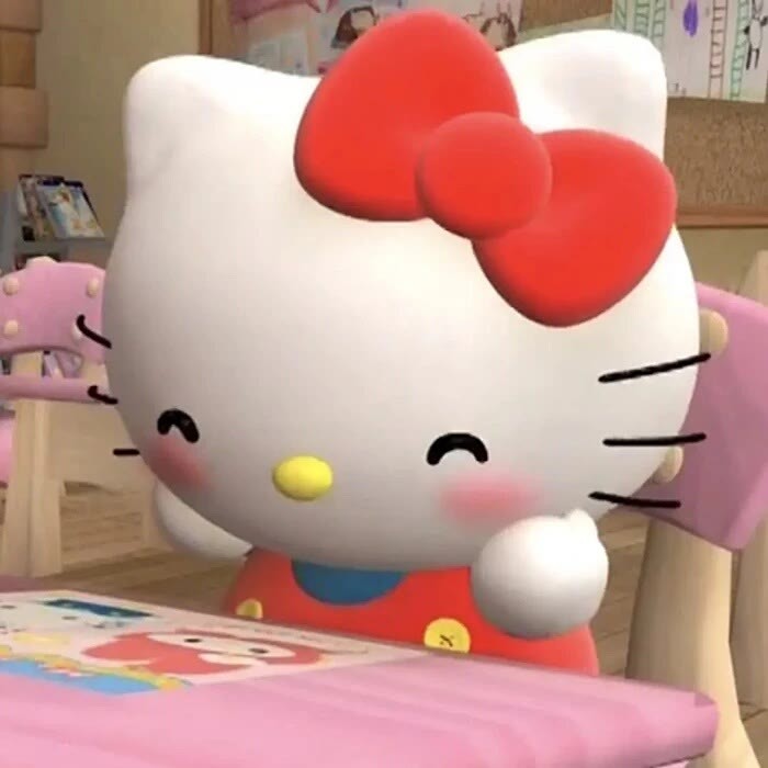 hellokitty3d头像也是粉色的甜妹啊