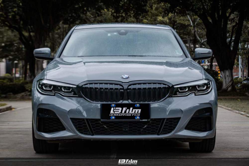 宝马-bmw全车贴膜lb改色膜高亮纳多灰