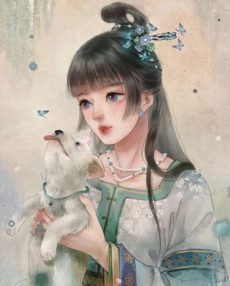 古风插画|十二生肖拟人合集