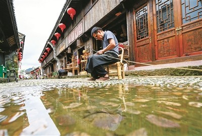 古镇老街新貌(镇政府供图)