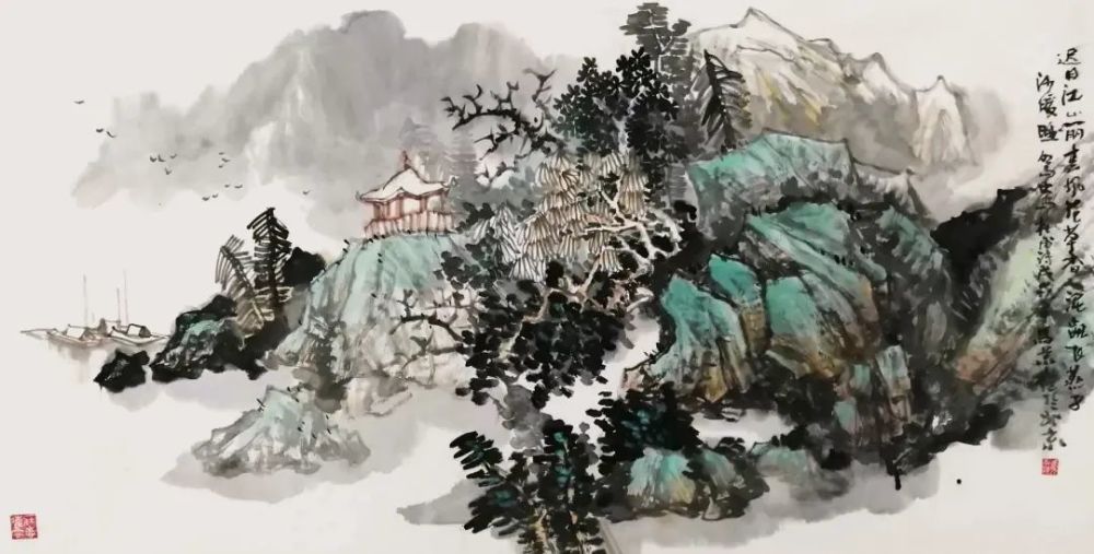马景岭|林泉高致-齐鲁画坛当代山水画名家邀请展