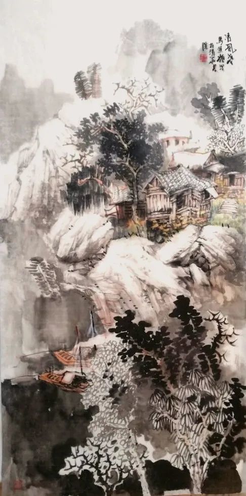 马景岭|林泉高致-齐鲁画坛当代山水画名家邀请展