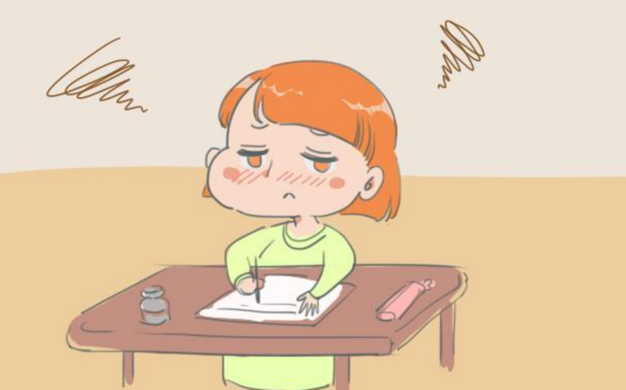 爸爸辅导女儿做作业下巴竟被气脱臼感慨陪娃真伤身