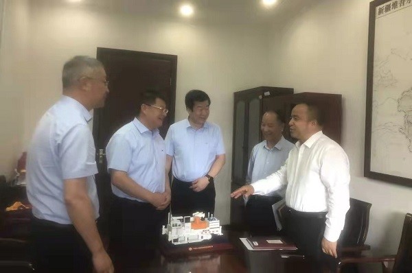 西安研究院党委书记,董事长王海军带队走访新疆企事业