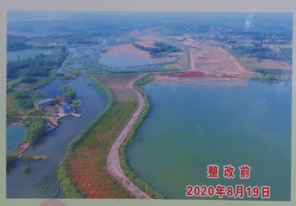 湖北汉川:黄龙湖198亩填占湖面恢复了湖泊水面