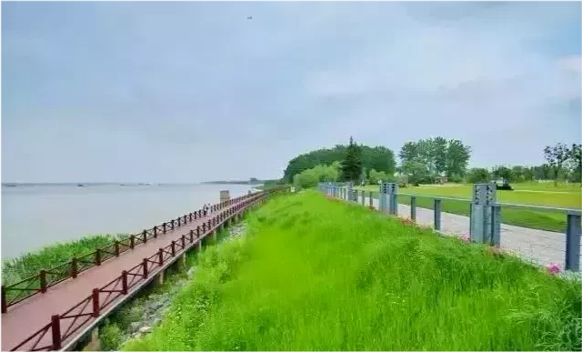 南京旅游鱼嘴湿地公园