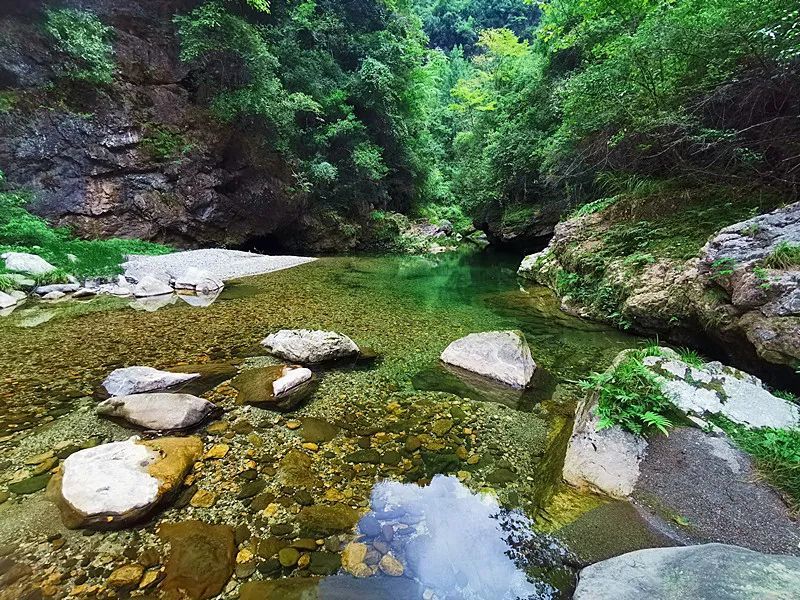 【震撼】旺苍盐井河大峡谷 ,梦幻风景