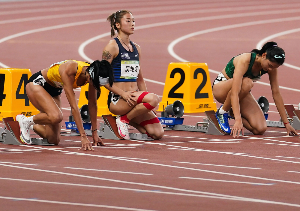 (全运会)田径——女子100米栏决赛赛况(2)
