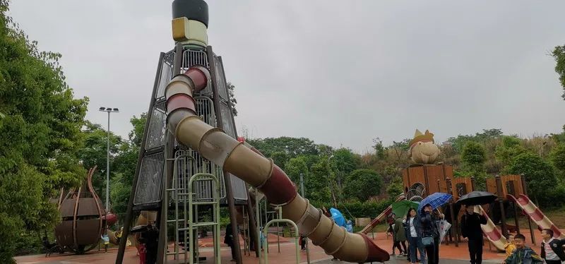 重庆璧山枫香湖儿童公园游记