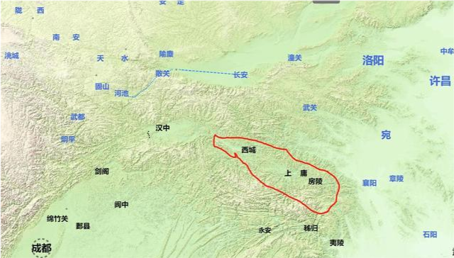 刘封孟达一度占领的上庸有多大刘封的战略地位如何