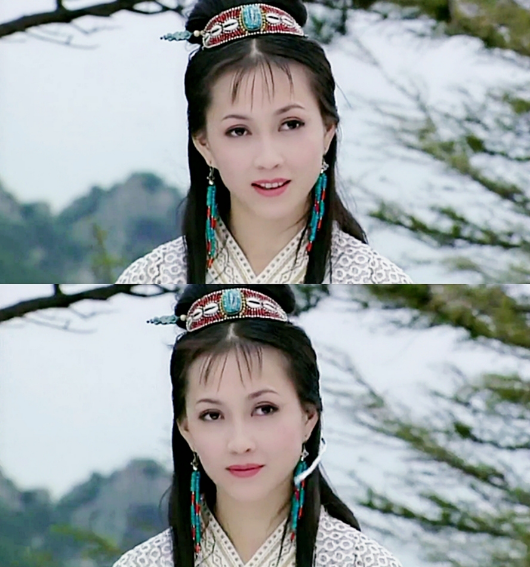 如此的凄美,随着尹剑平往甘十九妹和自己身上一剑刺下去,整套剧的主角